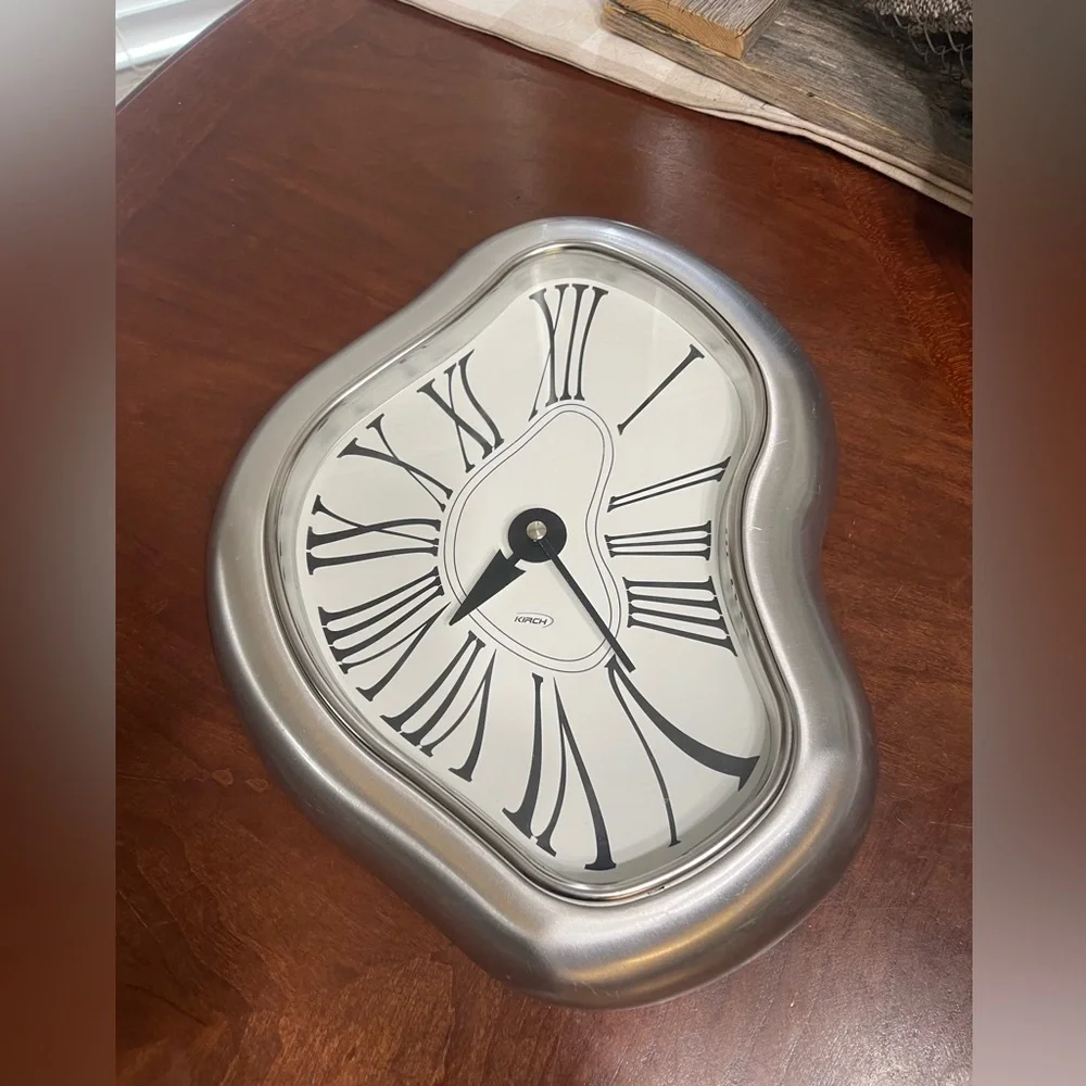Vintage Kirch Verichron melting Salvador Dali clock -not working